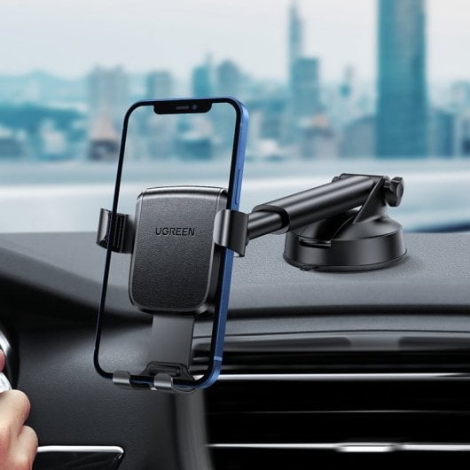 Ugreen Car Support Saugnapf Schwarz