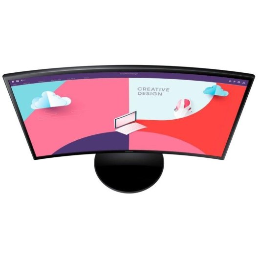 Monitor Samsung Essential S36C 24" FullHD 75Hz VA Curvo FreeSync Flicker Free