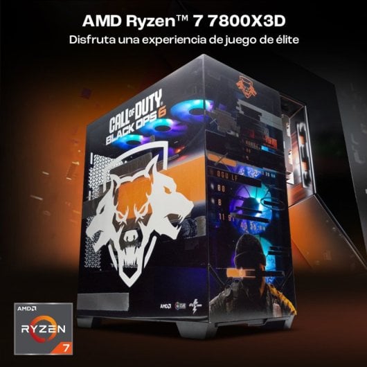 PcCom iCUE AMD Ryzen 7 7800X3D / 32GB / 2TB SSD / RX 9070
