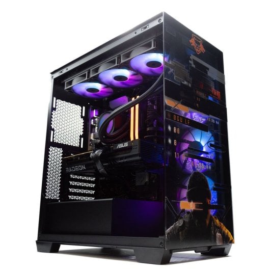 PcCom iCUE AMD Ryzen 7 7800X3D / 32GB / 2TB SSD / RX 9070