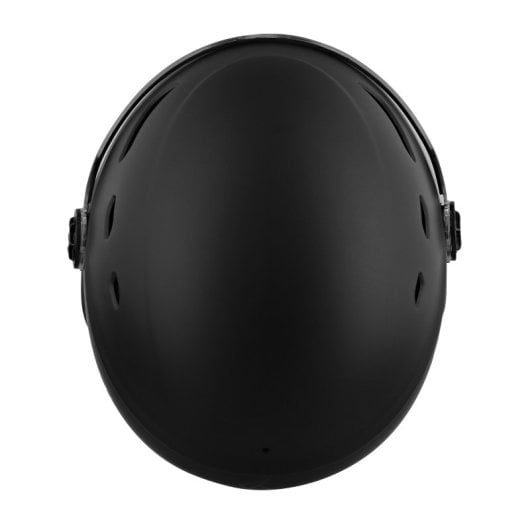 Casque de Protection TnB avec Visière pour Trottinette/Skateboard/Roller Taille M/L 55-57cm Noir Homologué