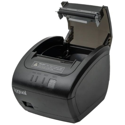 iggual TP7001 Impresora Térmica de Tickets Dual USB+RS232 Negra