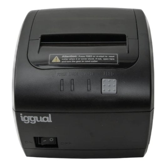 iggual TP7001 Impresora Térmica de Tickets Dual USB+RS232 Negra