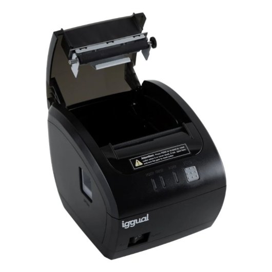 iggual TP EASY 80 Thermo-Ticketdrucker USB+RJ11 WiFi Schwarz