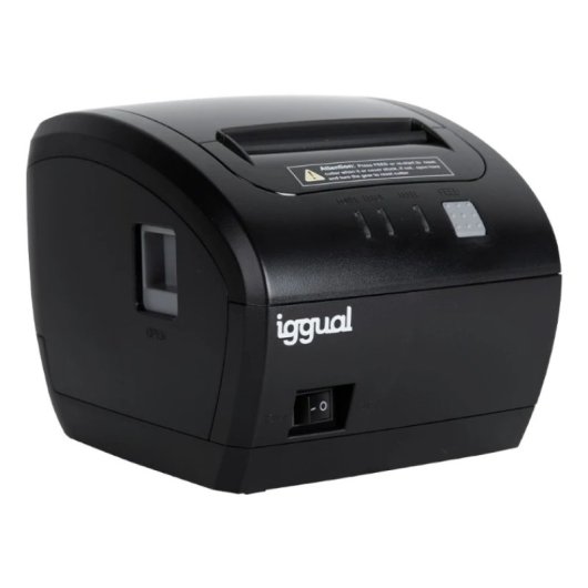 iggual TP EASY 80 Thermo-Ticketdrucker USB+RJ11 WiFi Schwarz