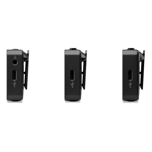 Rode Wireless GO (Gen 3) Sistema de Micrófono Inalámbrico Compacto para Cámaras y Móviles Negro