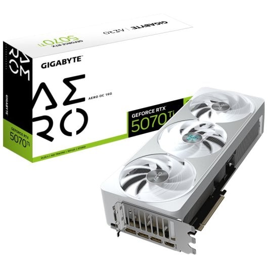 GIGABYTE GeForce RTX 5070 Ti AERO OC 16G