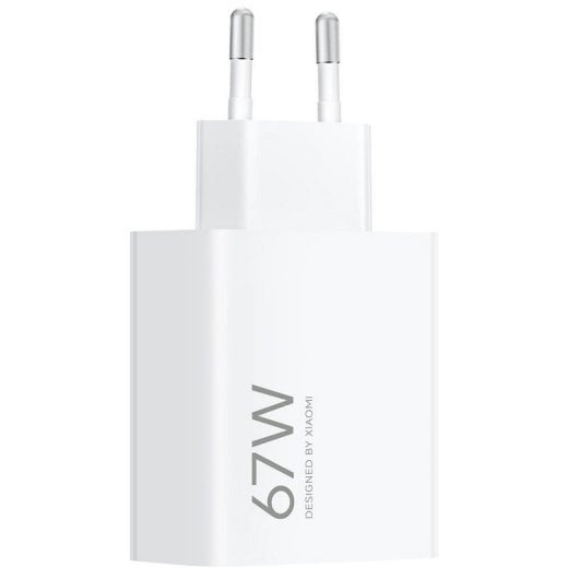 Adaptateur secteur de charge rapide USB-A Xiaomi HyperCharge 67 W Blanc