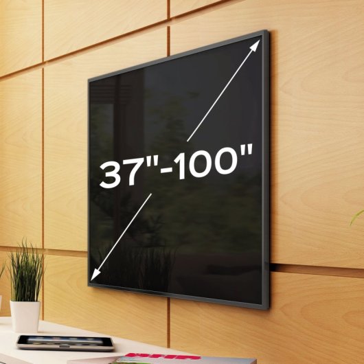 UNYKAch K920 Soporte de Pared para TV VESA 900x600mm y 37-100" Max 60Kg