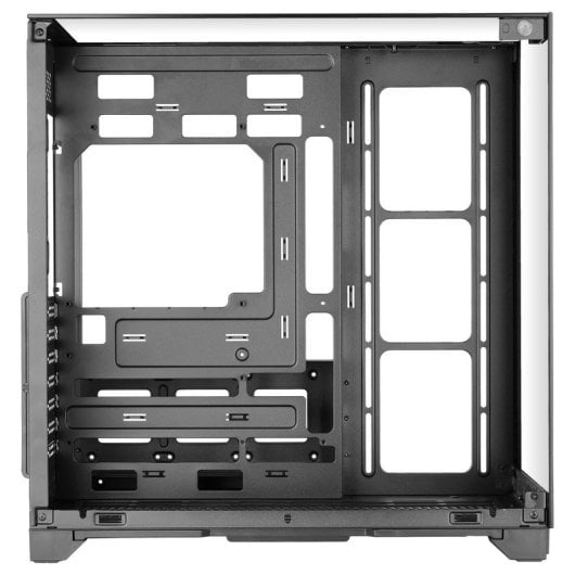 Mars Gaming Mc-vision Caja Atx Triple Cristal Templado Sin Marco Diseño Doble Cámara Usb 3.0 Negro