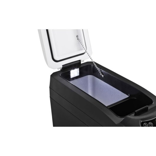 Indelb Tb18 - Nevera Portátil De 18 Litros, 12/24vcc, Negra - 35w, Luz Interior