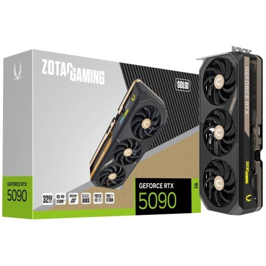 ZOTAC GAMING GeForce RTX 5090 SOLID 32GB GDDR7 Reflex 2 RTX AI DLSS4