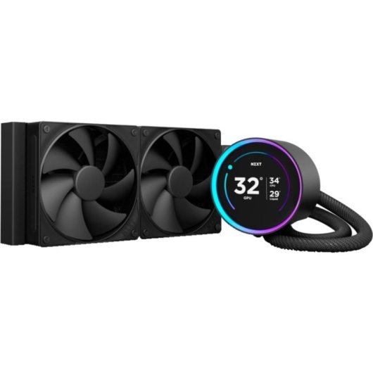 NZXT Kraken Elite 240 Kit de Refrigeração Líquida com Ecrã IPS 240mm Preto