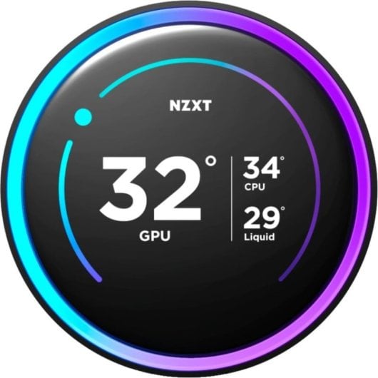 NZXT Kraken Elite 240 Kit de Refrigeração Líquida com Ecrã IPS 240mm Preto