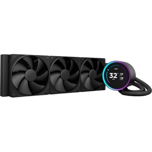 NZXT Kraken Elite 360 Kit de Refrigeração Líquida com Ecrã IPS 360mm Preto
