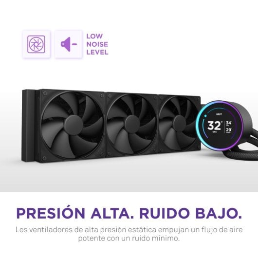 NZXT Kraken Elite 360 Kit de Refrigeração Líquida com Ecrã IPS 360mm Preto
