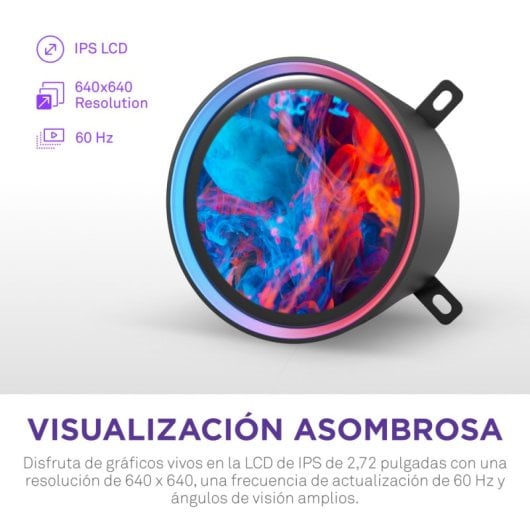 NZXT Kraken Elite 280 RGB Kit de Refrigeração Líquida com Ecrã IPS 280mm Preto