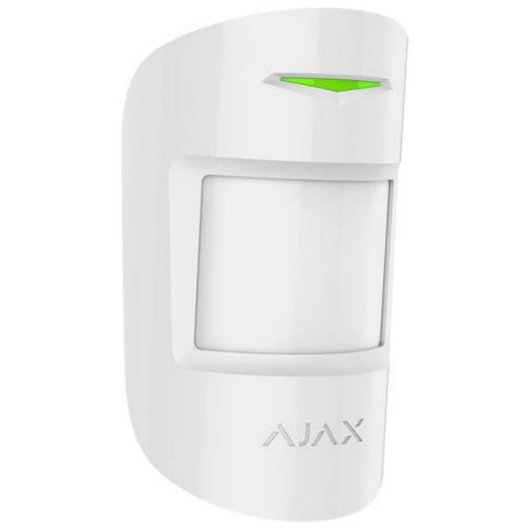 Ajax MotionProtect Kabelloser Passiv-Infrarot (PIR) Wandbewegungsmelder Weiß
