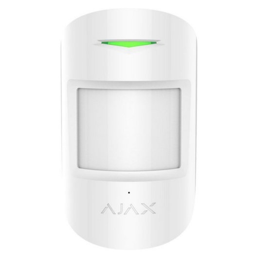 Ajax MotionProtect Kabelloser Passiv-Infrarot (PIR) Wandbewegungsmelder Weiß