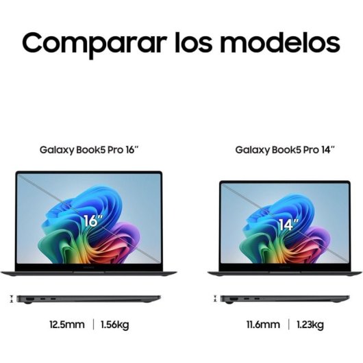 Samsung Galaxy Book5 Pro Dynamic AMOLED 2X Intel Core Ultra 7 258V/32GB/1TB SSD/14" Táctil