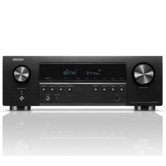 Denon AVR-S670H Recetor AV 5.2 Canais 75W, 8K, Bluetooth, WiFi, Dolby TrueHD