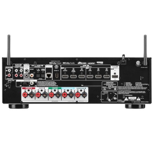 Denon AVR-S670H Recetor AV 5.2 Canais 75W, 8K, Bluetooth, WiFi, Dolby TrueHD