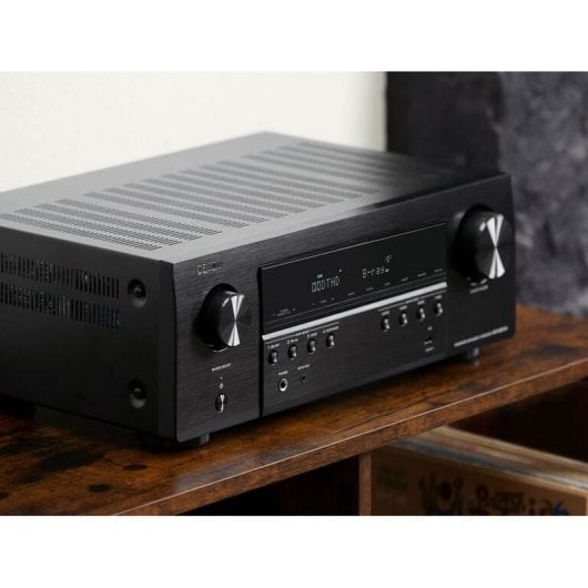 Denon AVR-S670H Recetor AV 5.2 Canais 75W, 8K, Bluetooth, WiFi, Dolby TrueHD