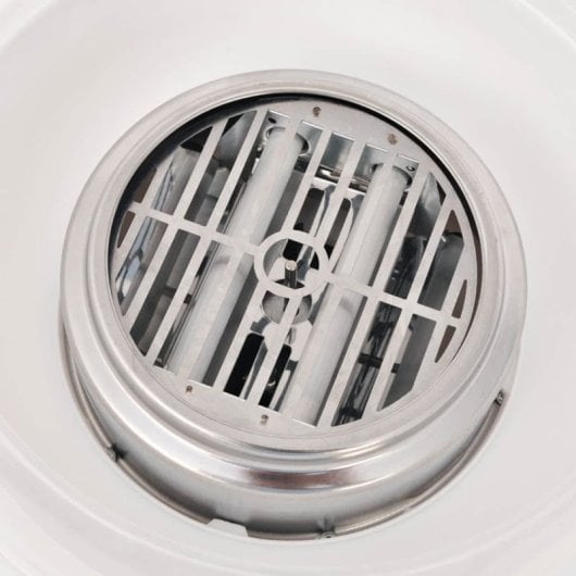Macchina per zucchero filato Vidaxl 480 W Bianca