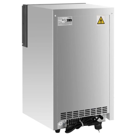Vidaxl Máquina De Hacer Cubitos De Hielo 45 Kg/24H Plateada