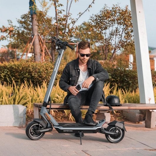 Trottinette électrique Smartgyro Raptor Dual Evo 2x1000W 60km 16000mAh Homologuée DGT