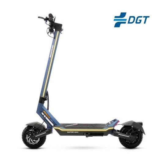 Smartgyro Raptor Dual Evo Patinete Eléctrico 2x1000W 60km 16000mAh Homologado DGT