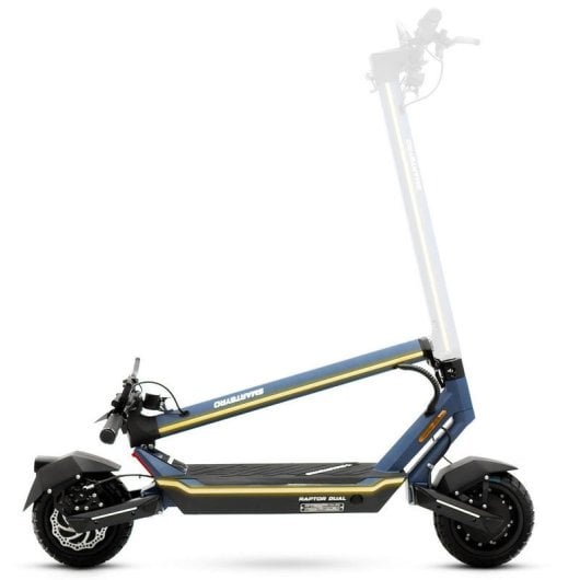 Trottinette électrique Smartgyro Raptor Dual Evo 2x1000W 60km 16000mAh Homologuée DGT