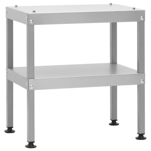 Vidaxl 364747 Mesa Para Forno Defumador Aço Galvanizado