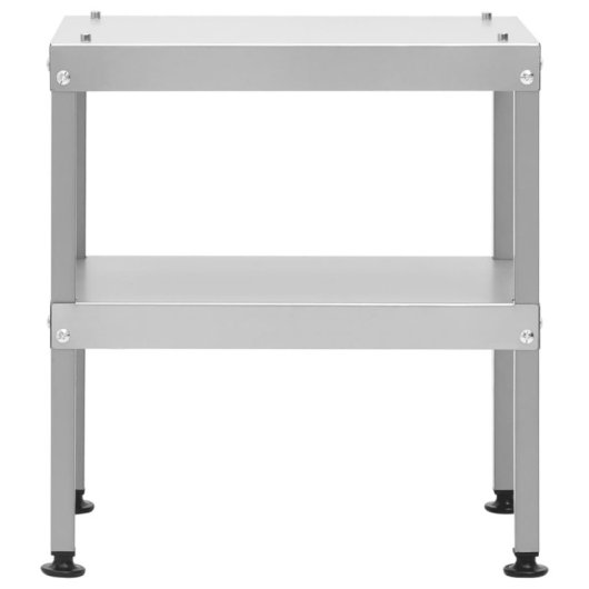 Vidaxl 364747 Mesa Para Forno Defumador Aço Galvanizado