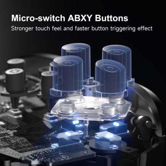 EasySMX X10 Kabelloses Gamepad, 1000 mAh, Bluetooth/2,4 G, lila, für PC/Switch/Steam Deck/iOS/Android