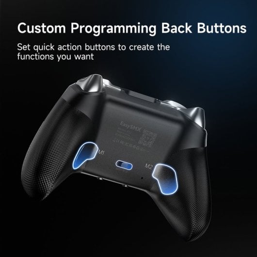 EasySMX X10 Kabelloses Gamepad, 1000 mAh, Bluetooth/2,4 G, lila, für PC/Switch/Steam Deck/iOS/Android