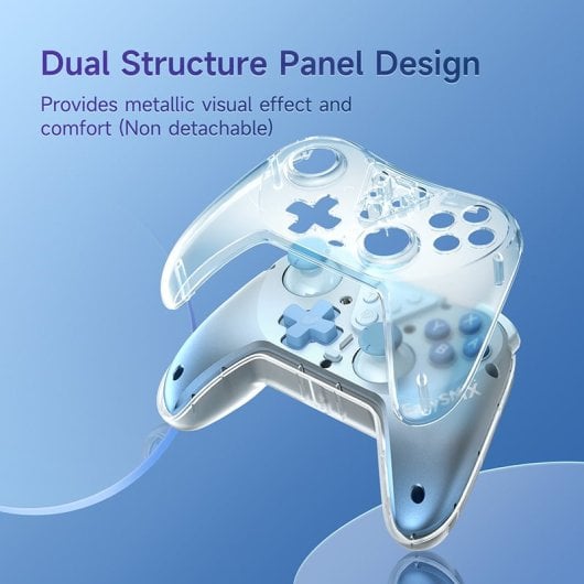 Gamepad wireless EasySMX T39 1000Hz Bluetooth per PC/Switch/iPhone/iPad
