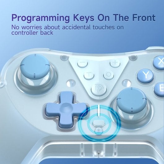 Gamepad wireless EasySMX T39 1000Hz Bluetooth per PC/Switch/iPhone/iPad