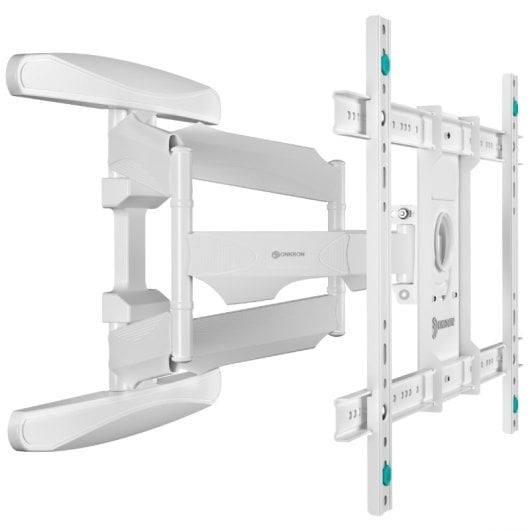 Onkron M6L-W Soporte Brazo Tv Giratorio e Inclinable De 40 A 75" Hasta 45,5 Kg Vesa 600x400 Blanco