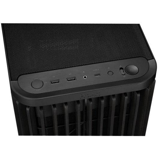 ASUS ProArt PA401 Wood TG Torre ATX Vidro Temperado USB-C Preta
