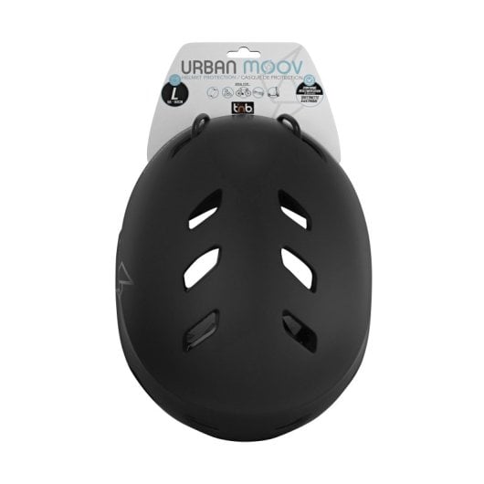 Casque TNB V2L PRO Scooter Skateboard Skating Taille L/XL 58-61cm Homologué UE Réglable Noir