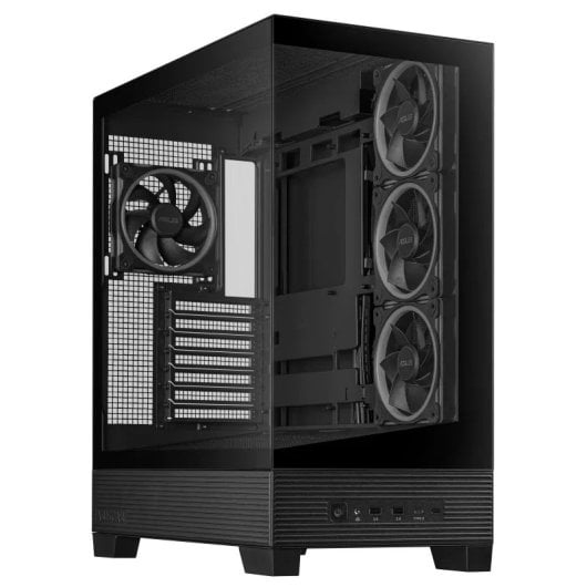 ASUS A31 PLUS ARGB Mid Tower ATX Doppio Vetro Temperato USB-C Nero