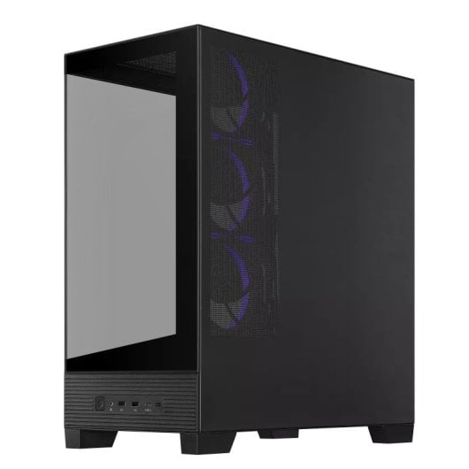 ASUS A31 PLUS ARGB Mid Tower ATX Doppio Vetro Temperato USB-C Nero