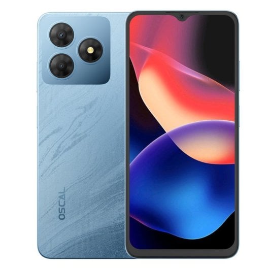 OSCAL Flat 2C 2GB/64GB Smartphone 6.56" Android 14 Azul