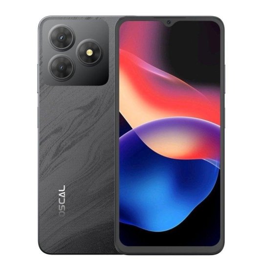 OSCAL Flat 2C 4G 2GB 64GB 6.56" Schwarz