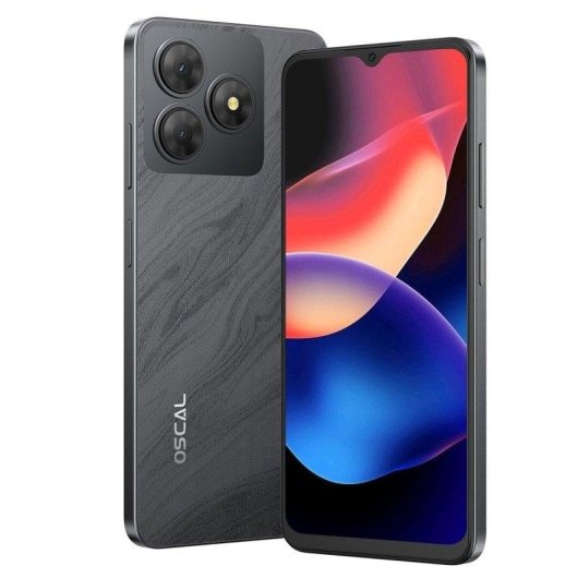 OSCAL Flat 2C 4G 2GB 64GB 6.56" Schwarz