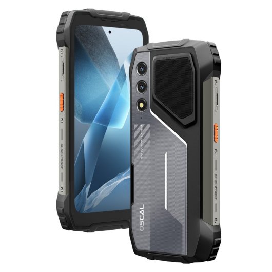 OSCAL Pilot 1 6GB/256GB 6.67" Android 14 15000mAh Rugged Smartphone Negro