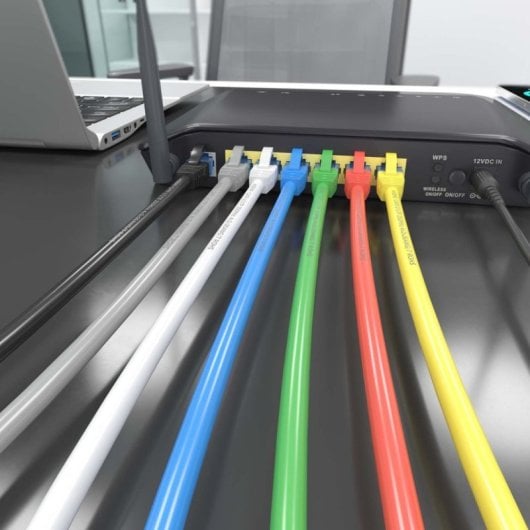 Aisens A135-0839 Cable de Red RJ45 Cat.6 UTP AWG26 CCA 25cm Negro
