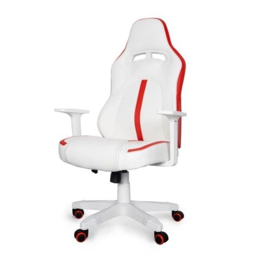 Universal Blue BRP Silla Gaming Blanca Y Roja Premium
