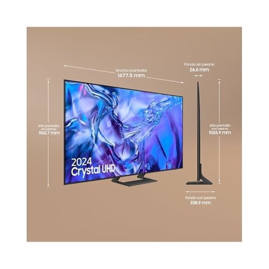 Samsung TU75DU8505KXXC 75" LED Crystal UHD 4K HDR10 Plus